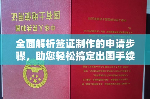 永年全面解析签证制作的申请步骤，助您轻松搞定出国手续