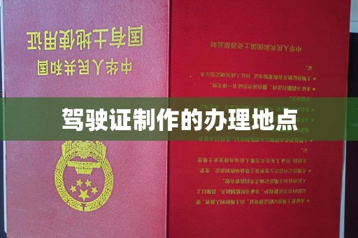 永年驾驶证制作的办理地点